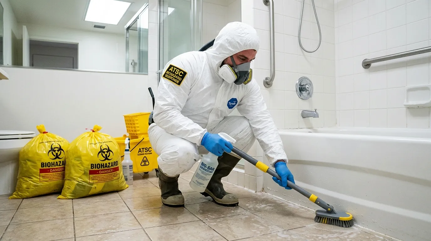 Decontamination equipment deployed for Blood Cleanup in Pennypack